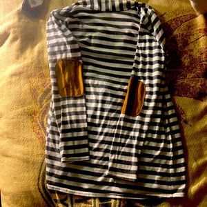 Thigh length cardigan